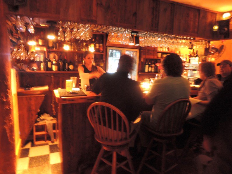 The bar room at The Treehouse