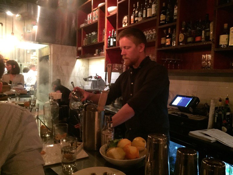 The busy bar Friday night at Lolita