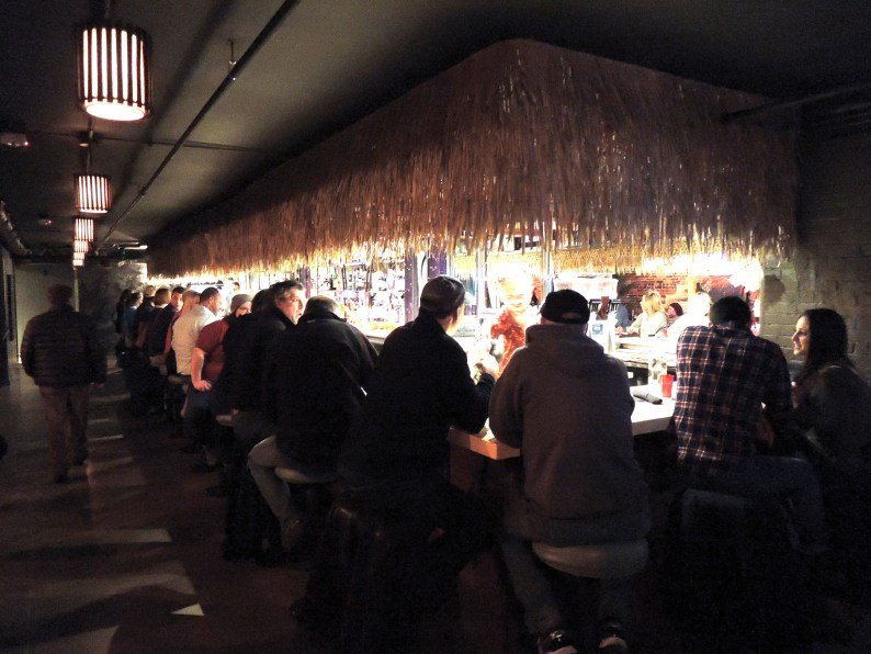The main bar at Rhum